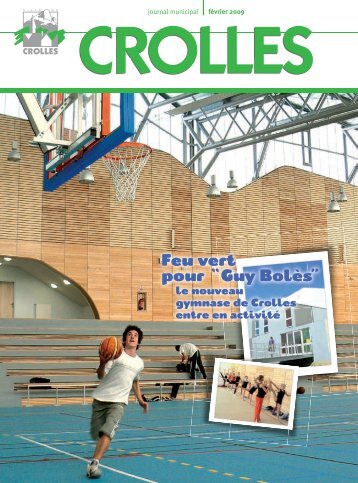 Feu vert pour "Guy BolÃ¨s" - Le nouveau gymnase ... - ville de Crolles