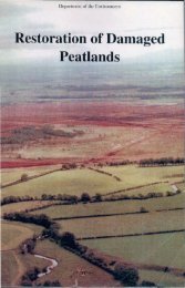 Restoration of Damaged Peatlands - Biblioteca digital de CIREN