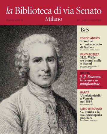 Scarica l'edizione di luglio / agosto - Fondazione Biblioteca di via ...