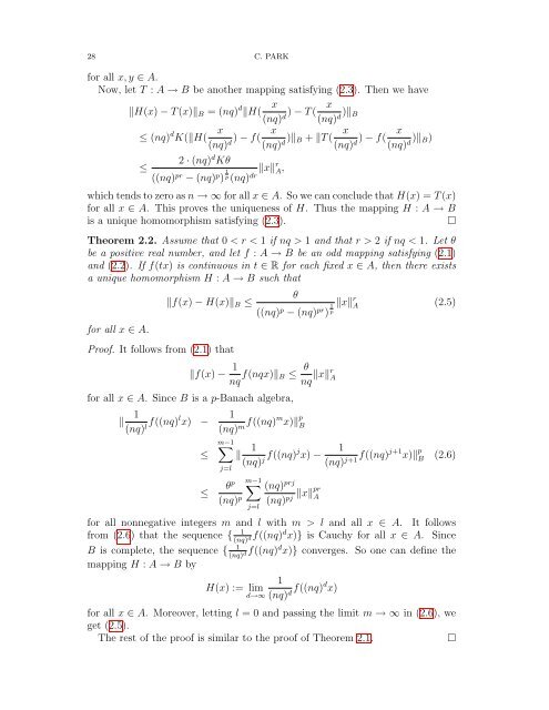 Hyers-Ulam-Rassias stability of homomorphisms in quasi-Banach ...