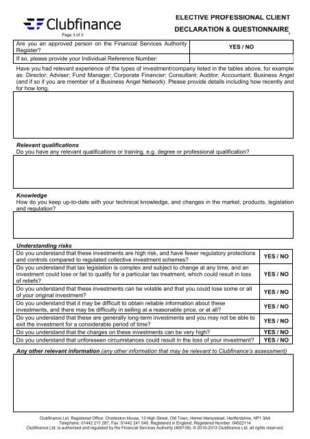 Jenson Seed EIS Fund - Clubfinance