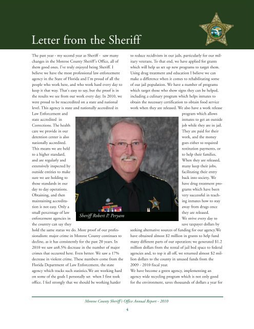 Mission Statement - Monroe County Sheriff's Office