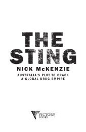 Edited extract from The Sting - Sydney Morning Herald