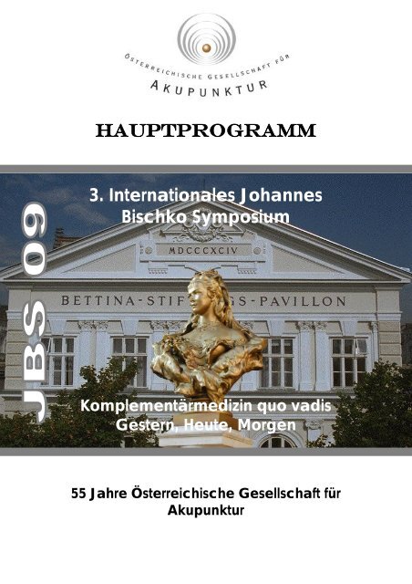 3. Internationales Johannes Bischko Symposium - deutsch