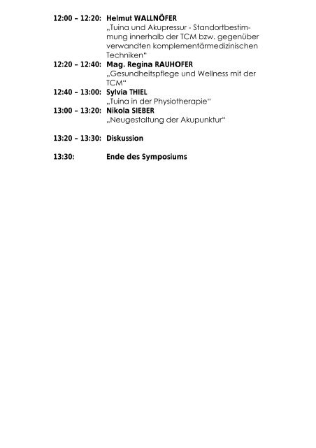 3. Internationales Johannes Bischko Symposium - deutsch