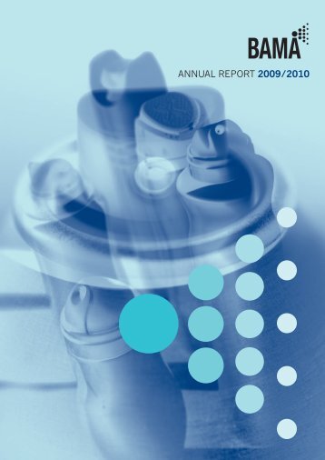 annual report 2009/2010 - British Aerosol Manufacturers' Association