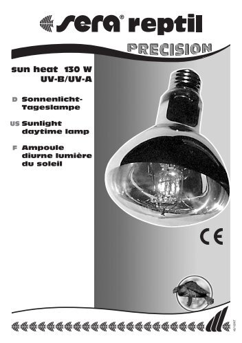 sera reptil sun heat Version - sera GmbH