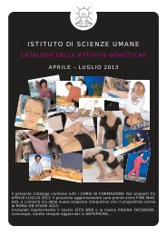 catal corsi aprile-luglio 2013.qxd - Istituto di scienze umane