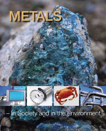 Metals - in Society and in the Environment. Source ... - Jernkontoret