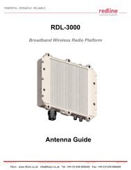 Redline RDL-3000 Antenna Guide (PDF) - 4Gon