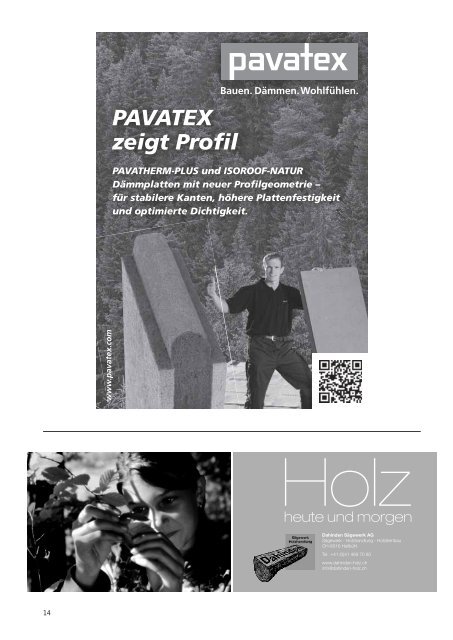 HOLZ Terminkalender Fassaden (in Holz ... - Pro Holz Schweiz
