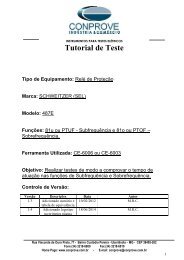 Tutorial Teste Rele Schweitzer SEL 487E CE6006 Automatico