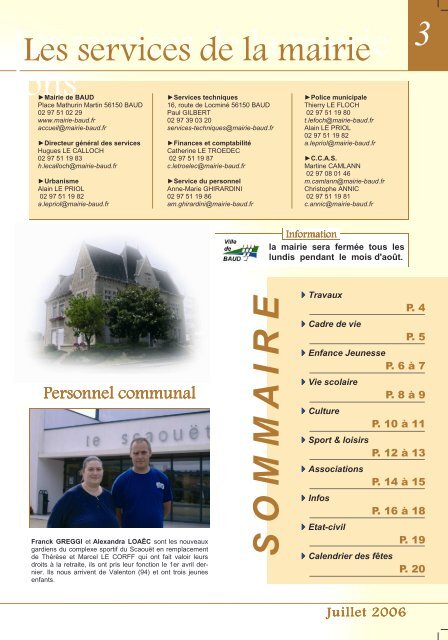 Afficher le bulletin - Mairie de Baud