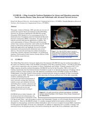 GLORIAD: A Ring Around the Northern Hemisphere for Science and ...