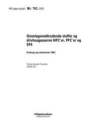 Ozonlagsnedbrydende stoffer og drivhusgasserne ... - HFC fri kÃ¸ling