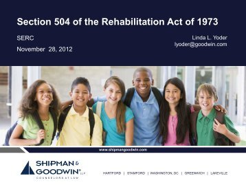 Section 504 of the Rehabilitation Act of 1973