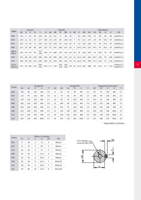 PDF - catalogo dei motori asincroni trifase MDERA