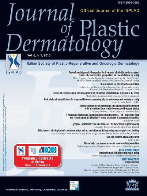 Beyond Plastic Dermatology? - Salute per tutti