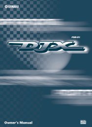 Yamaha DJX manual.pdf - Synth Mania