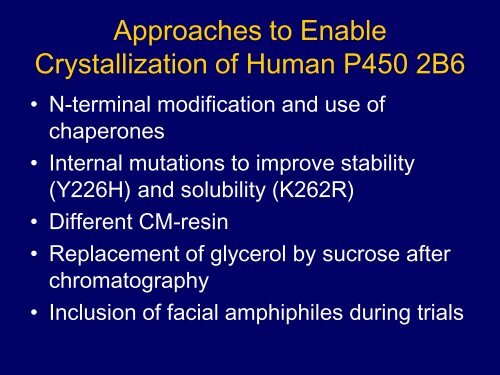 Twenty-five years of Research on Cytochromes P450 2B: To ...