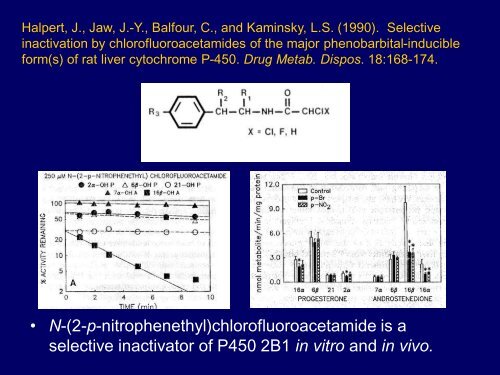 Twenty-five years of Research on Cytochromes P450 2B: To ...