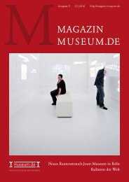 MAGAZIN MUSEUM.DE