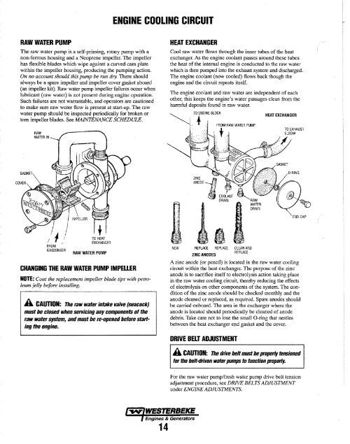 WESTERBEKE GASOLINE GENERATOR