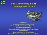 The Community Youth Development Study