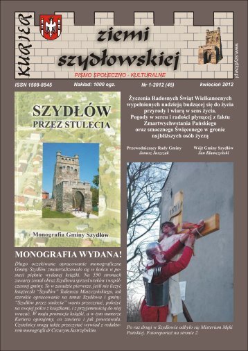 MONOGRAFIA WYDANA! - Gmina SzydÅÃ³w