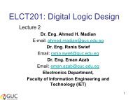 Lecture 2 - GUC - Faculty of Information Engineering & Technology