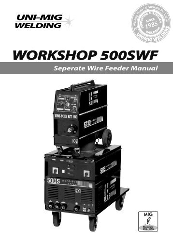 unimig 500 swf manual.pdf - BJH