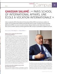 Entretien avec Ghassan Salamé - Alumni Sciences Po Paris