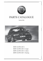 PARTS CATALOGUE - KLINIKA BMW