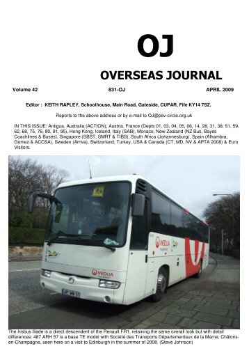 OJ OVERSEAS JOURNAL - The PSV Circle Website