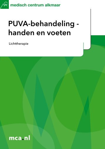 PUVA-behandeling handen en voeten - lichttherapie - Mca