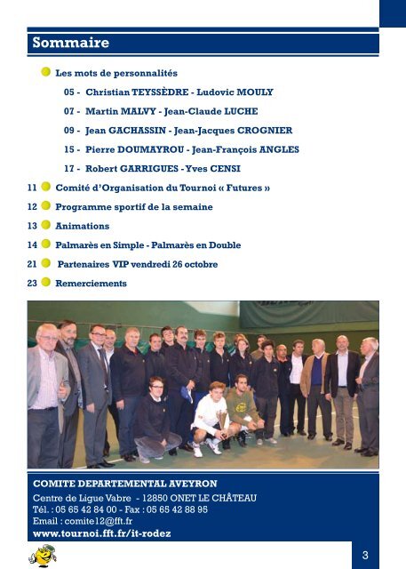 Plaquette (2.57 Mo) - Tournoi.fft.fr - FÃ©dÃ©ration FranÃ§aise de Tennis