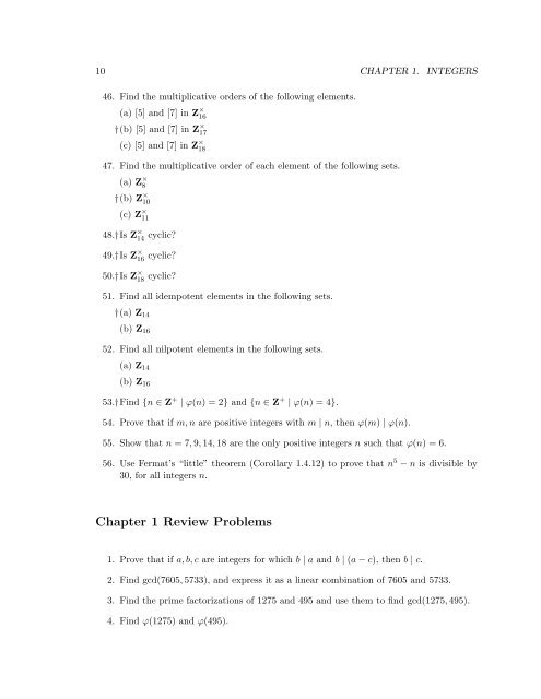 abstract algebra: a study guide for beginners - Northern Illinois ...