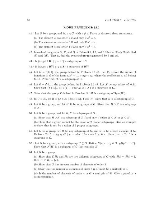 abstract algebra: a study guide for beginners - Northern Illinois ...