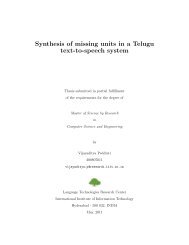 Synthesis of missing units in a Telugu text-to-speech system