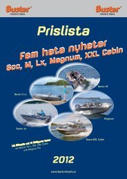 Ny buster prislista 2012 - Flipper Marin Stockholm