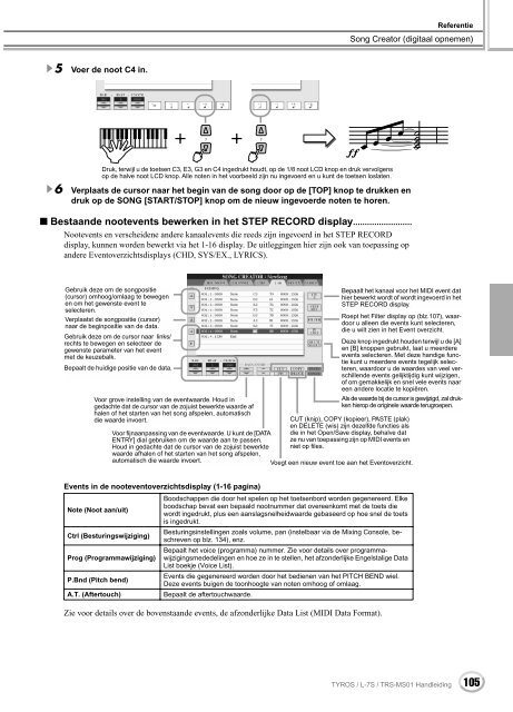 Nederlandstalige handleiding - Yamaha