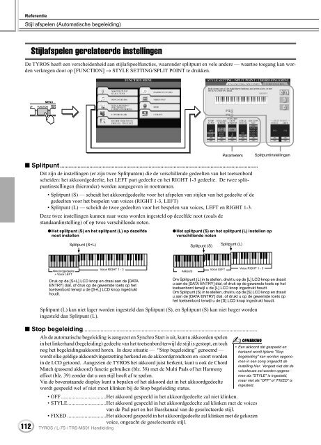 Nederlandstalige handleiding - Yamaha