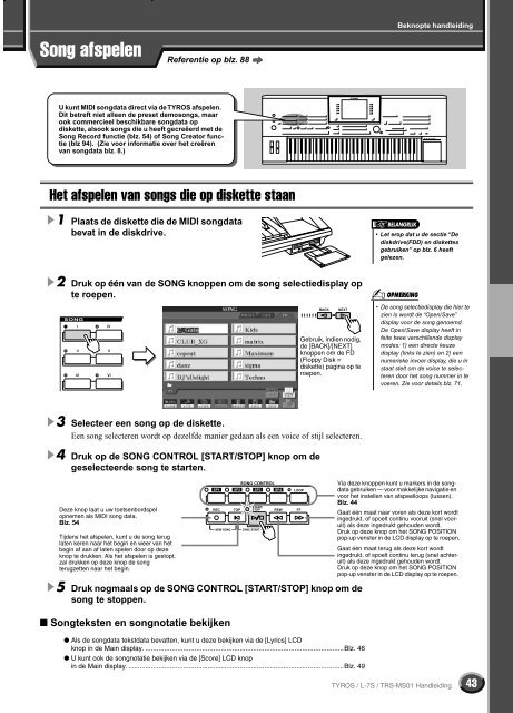 Nederlandstalige handleiding - Yamaha