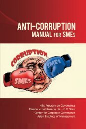 anti-corruption - Center for International Private Enterprise