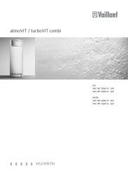 atmoVIT / turboVIT combi - Vaillant