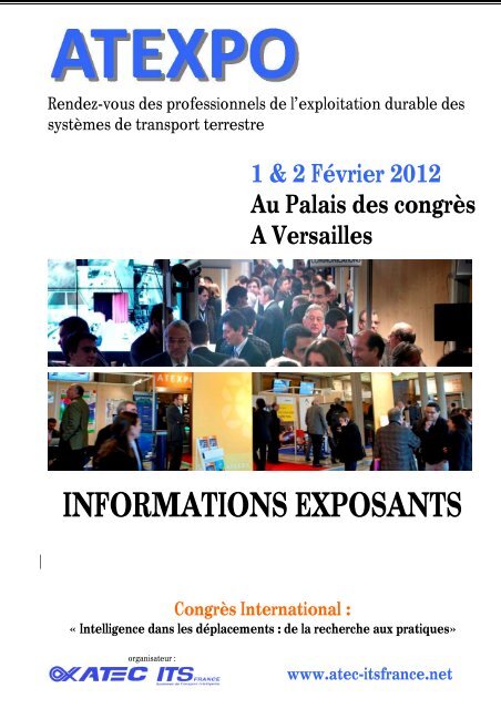 INFORMATIONS EXPOSANTS - Atec/ITS France