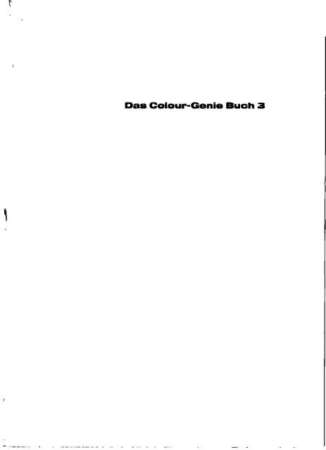 4300 Das Colour Genie Buch 3