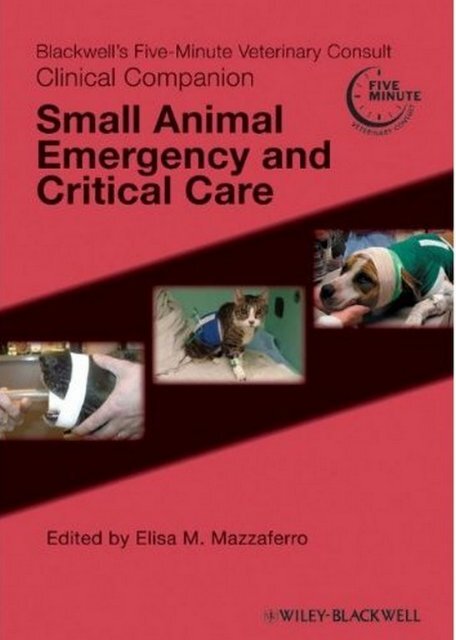 Small Animal Emergency and Critical Care   Armchair Patriot