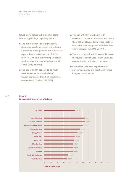 New Models of High Performance Work Systems - Equality Authority