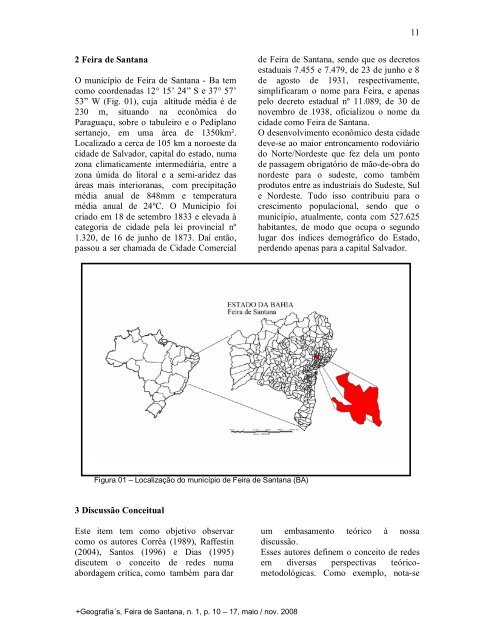 o caso do sistema integrado de transportes (sit) de feira de santana